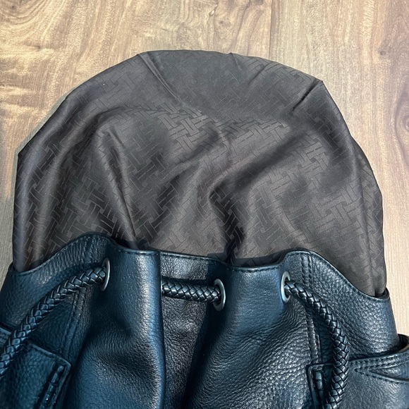 Cole Haan Pebbled Leather Shoulder Bag, Black - Picture 9 of 14